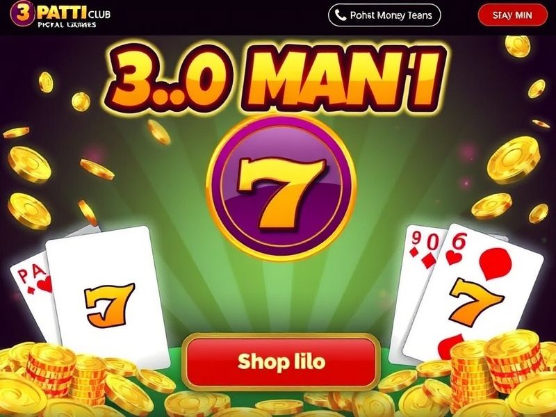 Join 3 Patti Club for premium card gameplay, multiplayer rooms, and cash rewards.